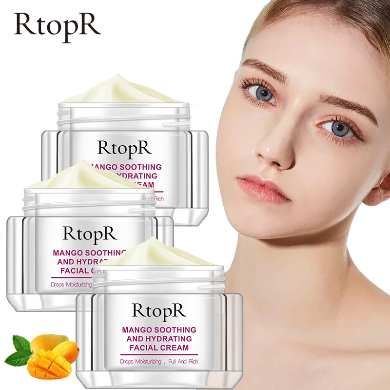 

3pcs 30ml RtopR Face Cream Anti-Wrinkle Anti Aging Whitening Mango Bright Moisturizing Liquid Tights Nourishing Shrink Pores