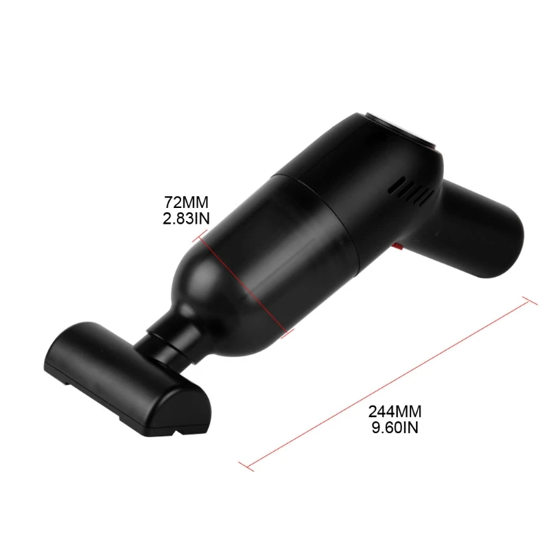 

High Suction Cordless Handheld Portable Car Vacuum Cleaner Home Office Wet Dry