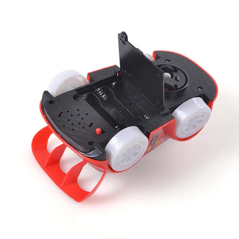 

1pc Musical Toys Vehicles for Children Obstacle Automatic Steering Flashing Kids Luminous Racing Car Baby Educational Games