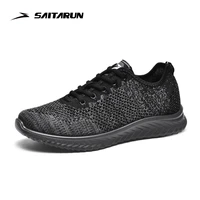 saitarun shoes men sneakers summer light breathable mens shoes casual outdoor sports black comfort unisex zapatos de hombre