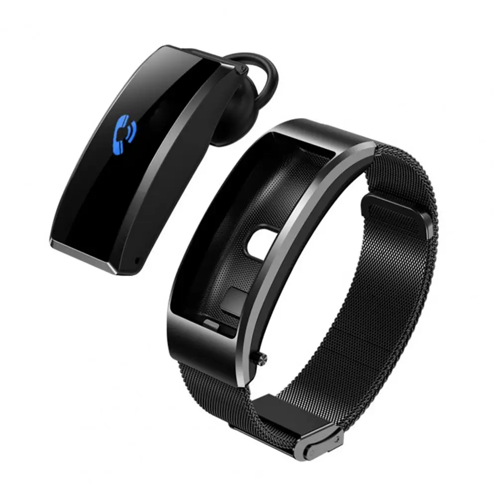 Будильник с длительным сроком службы Bluetooth 4 2 наушники смарт-браслет для iPhone Android |