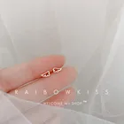 Женские серьги-гвоздики Крылья Ангела