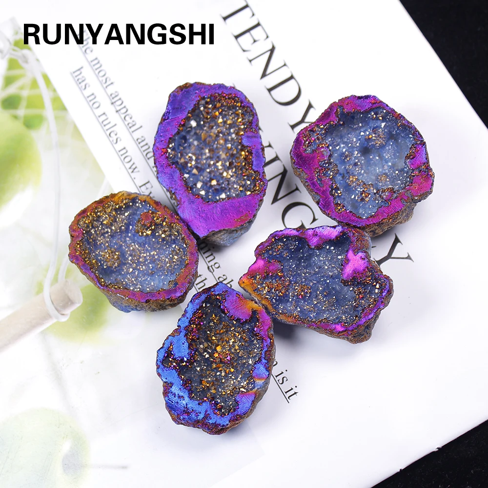 Изысканная Фотополимерная пещера с гальваническим покрытием цветной образец