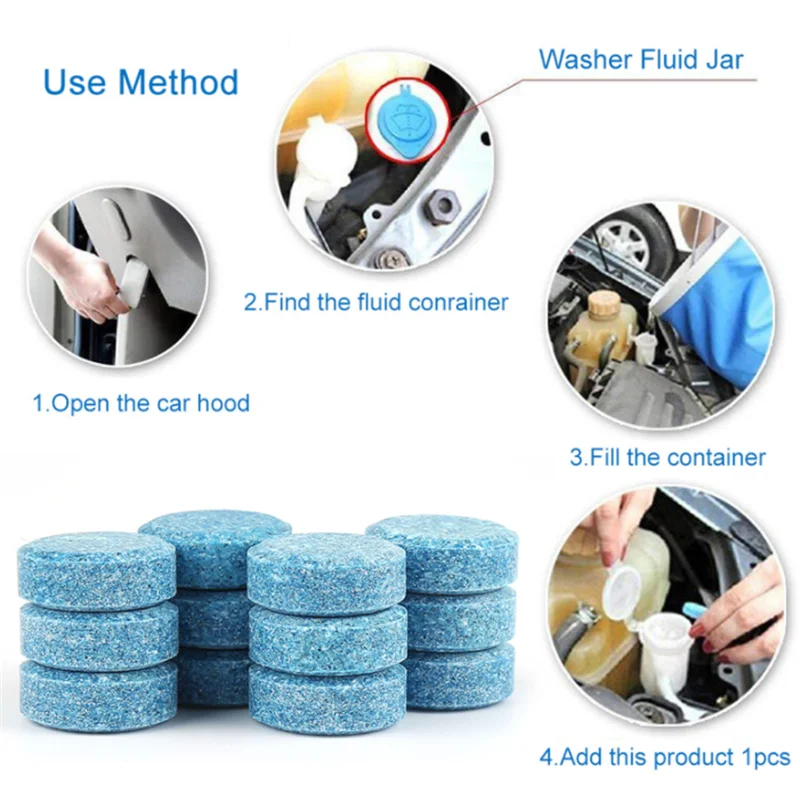 50/100 шт. спрей для мытья стекол автомобиля |