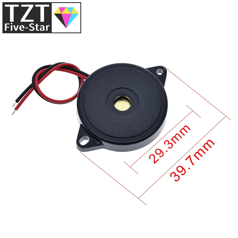 1 шт 30x мм закрытый пьезопасный зуммер с проводами AT3040 |