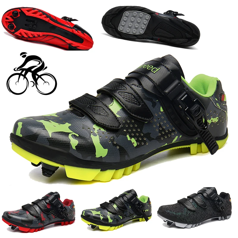 

Self-Locking 2021 Sapatilha Ciclismo Mtb Cycling Shoes Sneakers Men New Mountain Bike Bicycle Professional Ultralight Bicicleta
