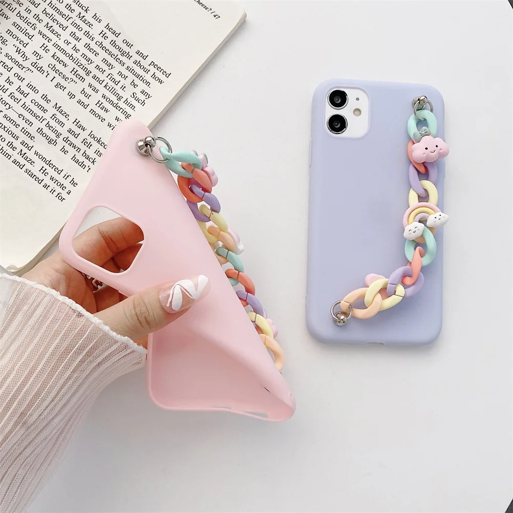 Чехол с ремешком на запястье для Xiaomi mi Poco X3 X2 M3 F2 Pro C3 Redmi K20 K30s K30i K40 Note 10S 10x 5A S2 |