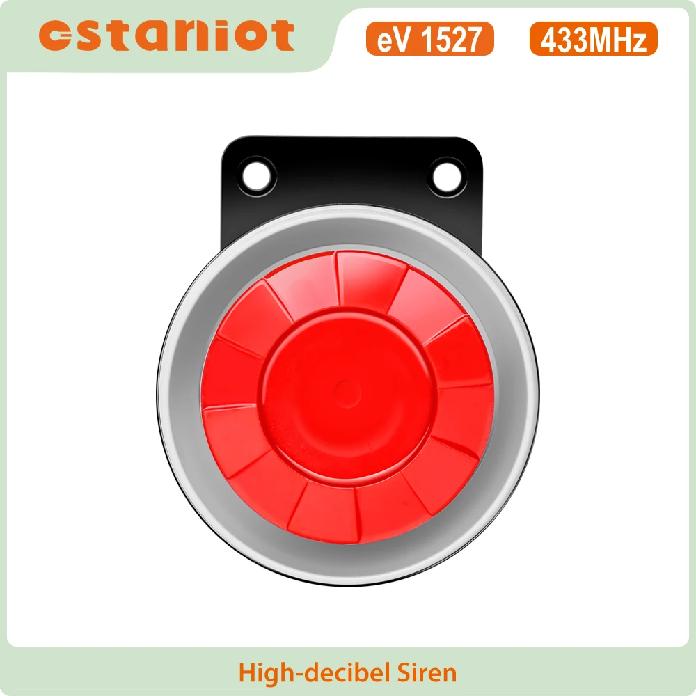 

Ostaniot Home Security Alarm System Kit Siren 110db Decibel Burglar Alarms 1Pcs DC5V Loud Wired Indoor Accessories Horn Sirene