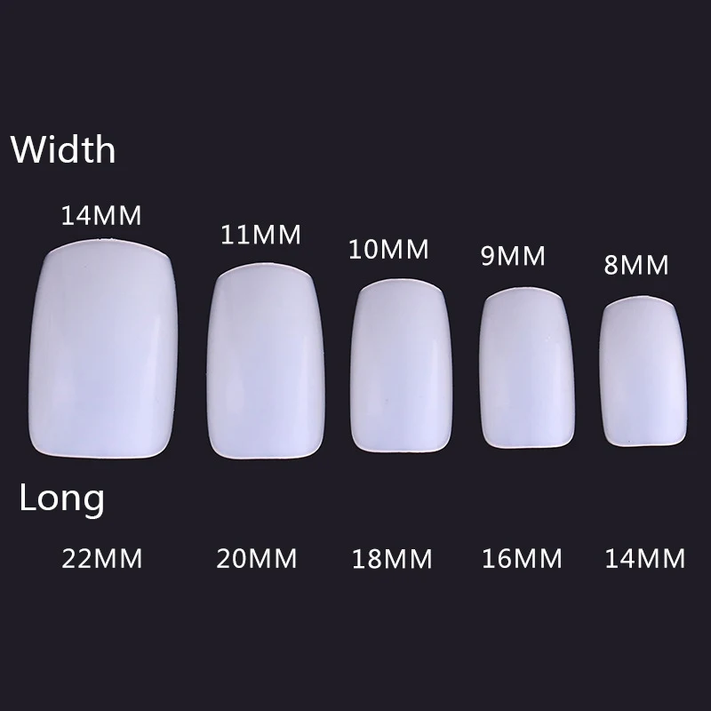 New Manicure Nail Tips For Practice 100PCS Art Equipment Hand Flexible Fake Human Fingers Personal Trainer | Красота и здоровье