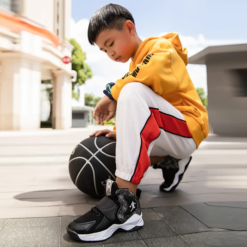 PINSEN 2020 Весенняя баскетбольная детская обувь кроссовки для мальчиков