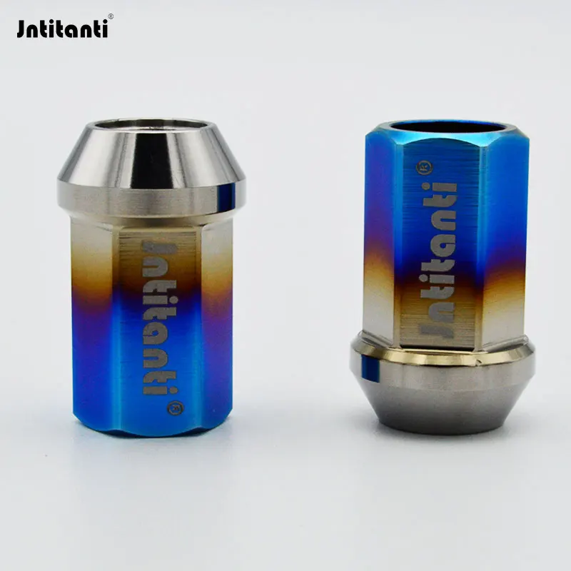 

Jntitanti Gr5 titanium lug nut M12*1.5*35mm for Toyota Mazda Honda Mitsubishi Ford Chevrolet Hyundai etc