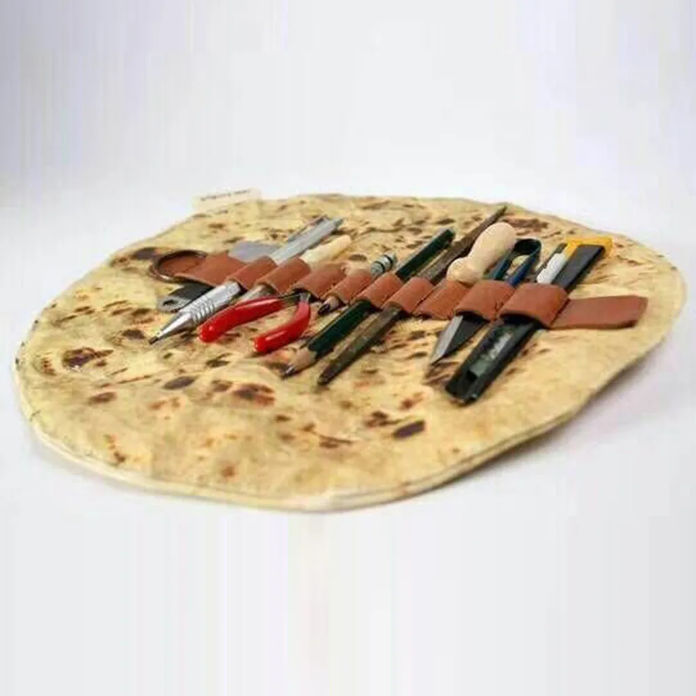 Новейшая имитация блинов для пиццы Канцелярский инструмент свернутая коллекция