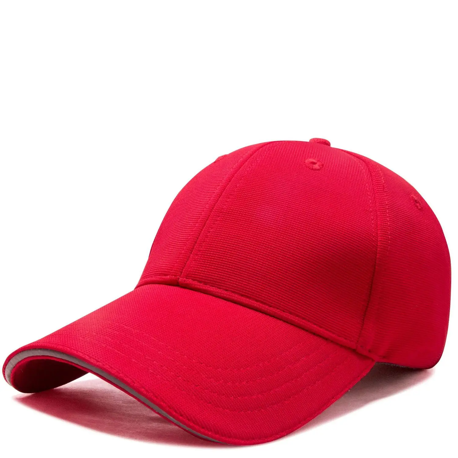 Бейсбольная кепка с сэндвич бримом Мужская одноцветная Спортивная Кепка мужская