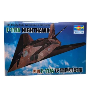 1: 144 США F-117A NIGHTHAWK Истребитель Военный собранные Самолеты Модель