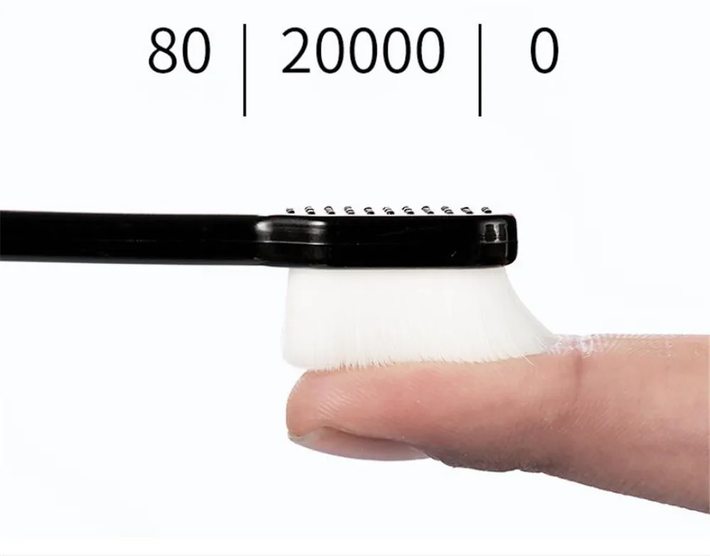 Новинка 100 шт./лот ультратонкая очень мягкая зубная щетка портативная