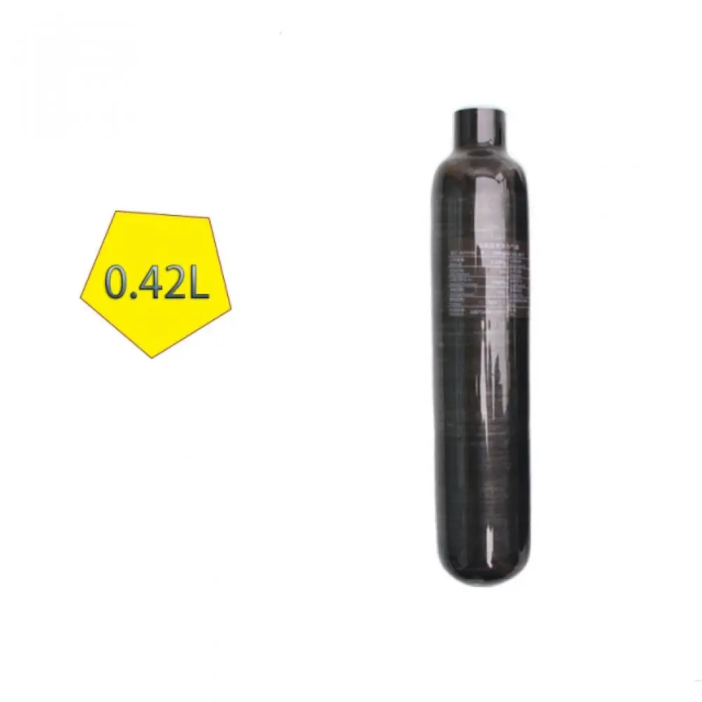 

Carbon Fiber Gas Cylinder 0.36 0.42 0.5 Litre Paintball Diving Tank PCP Air Gun Rifle Capacity M18x1.5 300BAR Hunting Accessory