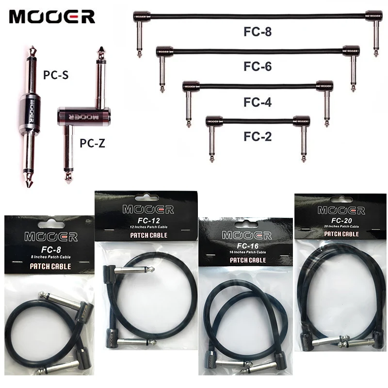 

MOOER FC/PC Series Guitar Effect Patch Cable