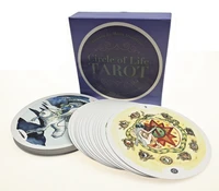 2021 circle of life tarot cards english tarot deck guidebook card table card game magical fate divination card