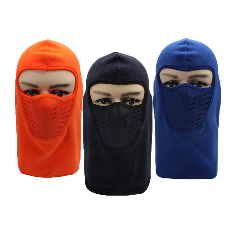 Мотоциклетная Зимняя Маска для лица ветрозащитная бархатная ткань унисекс