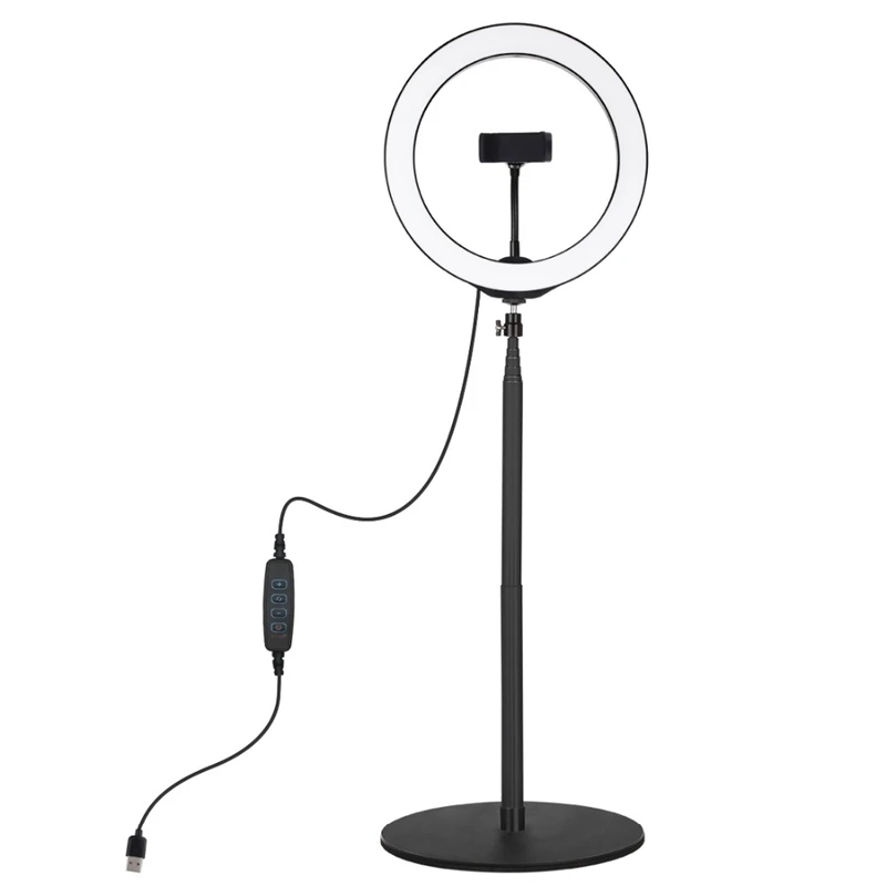 PULUZ PKT3039 140 см круглое основание настольное крепление + 10 2 дюйма 26 светодиодный