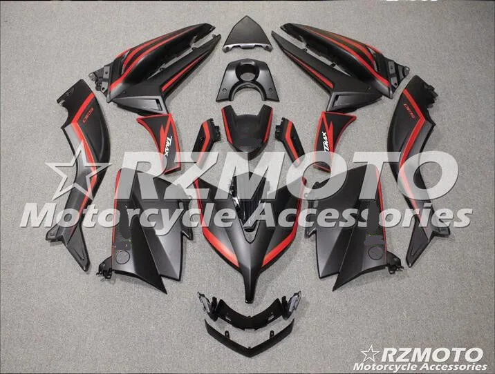 

Новый обтекатель для мотоцикла из АБС-пластика подходит для YAMAHA TMAX530 2015 2016 литьевая пресс-форма для кузова черный красный магазин ACEKITS No.0148