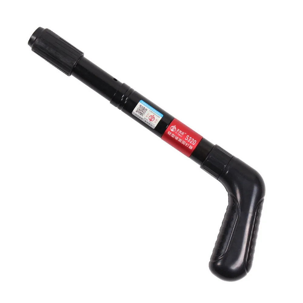 

Manual Nail Gun Small Rivet Gun Concrete Wall Anchor Line Slotter Electric Steel Nail Gun Rivet Power Tool with 10 Round Nails