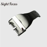 heavy duty stainless steel 18mm safety folding buckle for tudor watch band deployment clasp deployant buckle for black bay strap