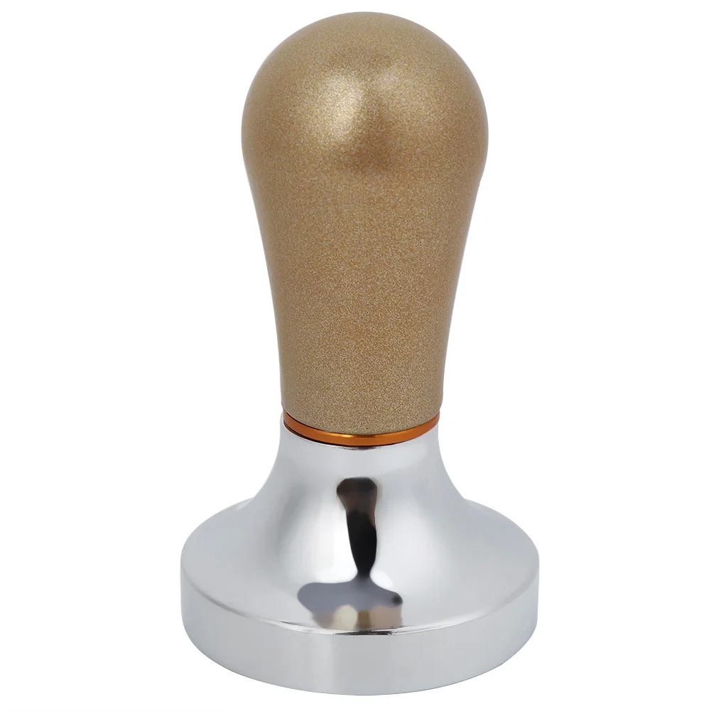 

57mm Handheld Aluminum Coffee Tamper With Handle For Coffee Maker Rusty Steel Powder Powder Hammercoffee Hammer