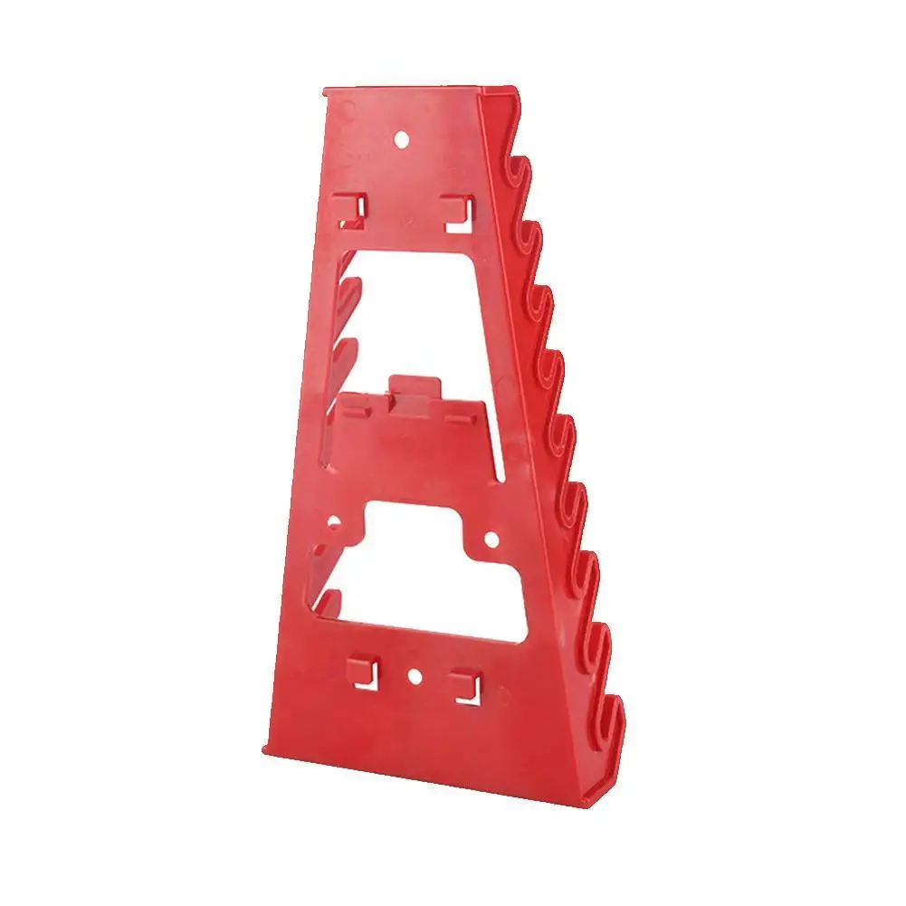 

1PC Plastic Wrench Organizer Tray Sockets Storage Tools Holders Spanner Holder Sorter Rack Standard Wrench M8V2