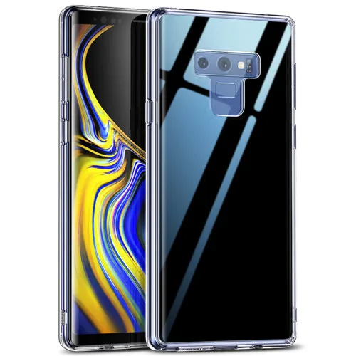 ESR супер жесткий чехол из закаленного стекла для samsung Galaxy Note 9 чехол-накладка для телефона бампер для samsung Note 9 Аксессуары для мобильного телефона - Цвет: Black