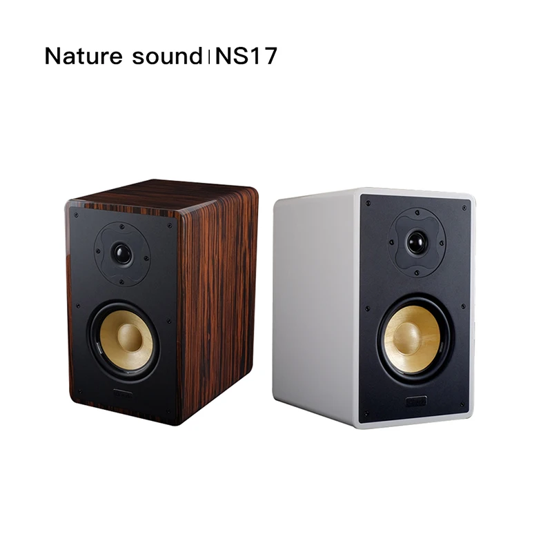 

Пассивный флагманский динамик на книжную полку Nature Sound NS17, hi-end, 6,5 дюйма, двухсторонний домашний динамик из массива дерева