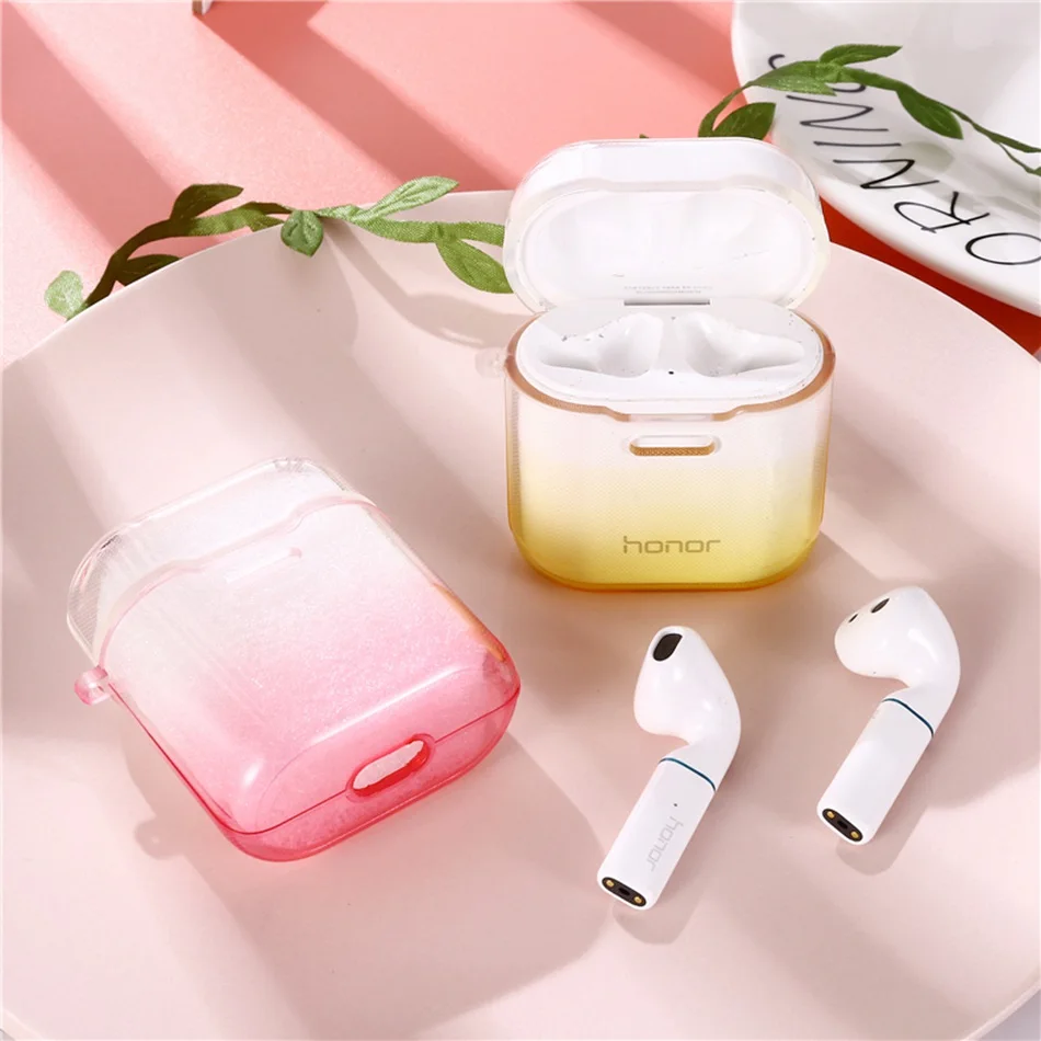 Чехол для Honor Fly pods Pro милый мультяшный силиконовый чехол наушников Huawei FreeBuds 2 Flypods