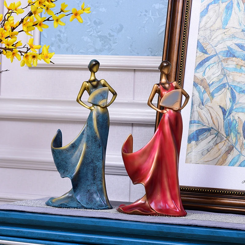 

Статуэтка для девушек, стойка для красного вина, держатель для вина, ремесла, скульптура для гостиной, стола, телевизора, кабинета, украшение...