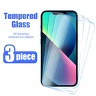 Защитное стекло, закаленное стекло для iphone 131211 Pro max mini 8766s5 plusXS maxXXRSE 2020, 3 шт.