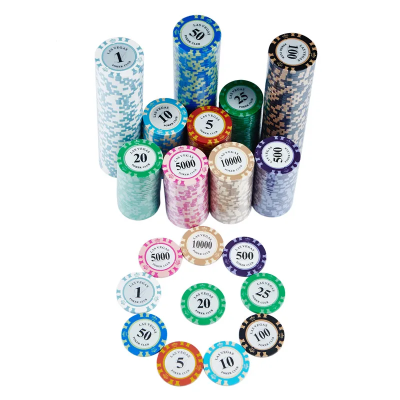 

25Pcs Texas Chip Metal Coins Crown Monte Carlo Chips, Poker Club Accessories