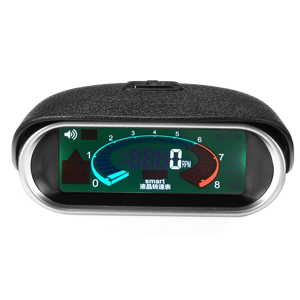 Автомобильный Универсальный 50-9999 об/мин Тахометр ЖК-цифровой датчик оборотов