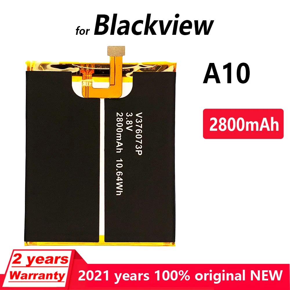 

Original 2800mAh A10 Replacement battery For Blackview A10/A10 Pro Genuine High Quality Batteries Bateria With Tracking number