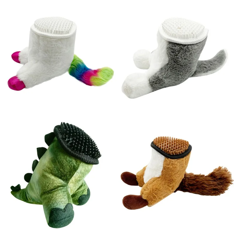 

Pet Chewing Animals Dog Stuffed Chews Teething Toy for Small Dogs High Quality Pet Training Supplies