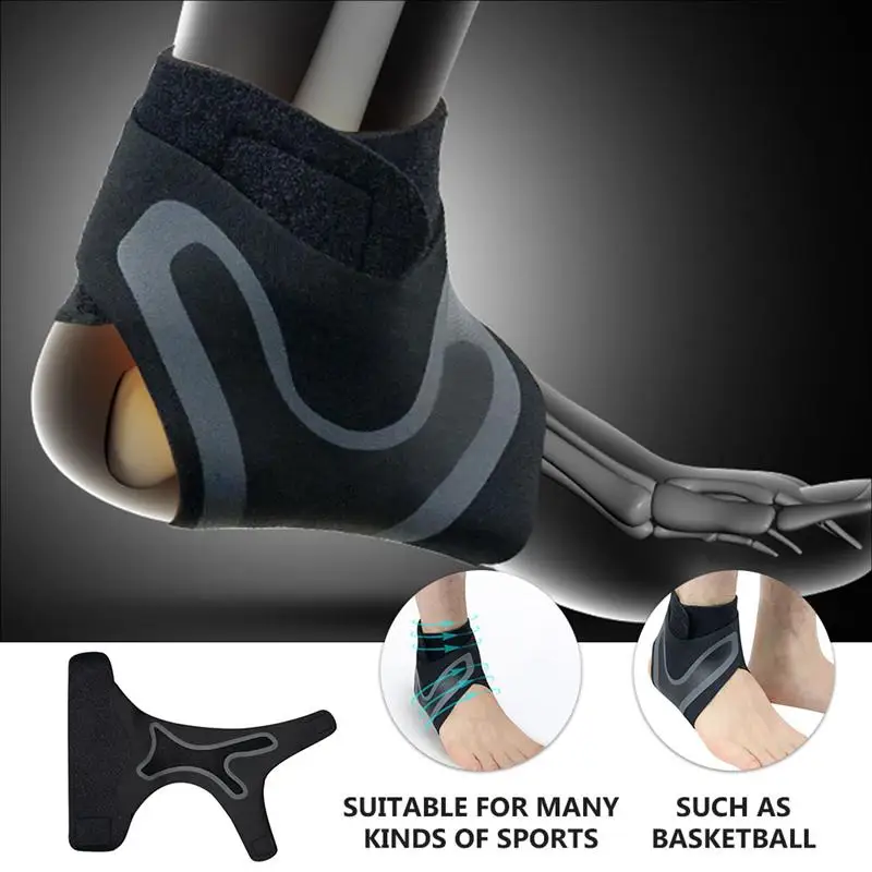

2pcs 1 Pair Sports Ankle Protector Ankle Wraps Ankle Care Sleeve Ankle Support Neoprene Ankle Braces Sports Braces For Men Women