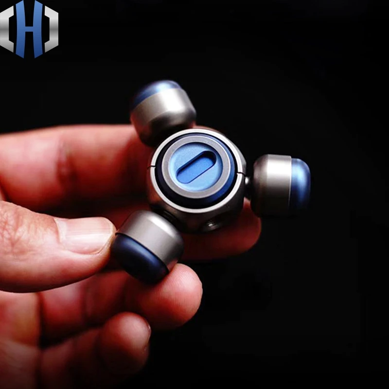 Пальцевый гироскоп из титанового сплава и меди портативный для взрослых