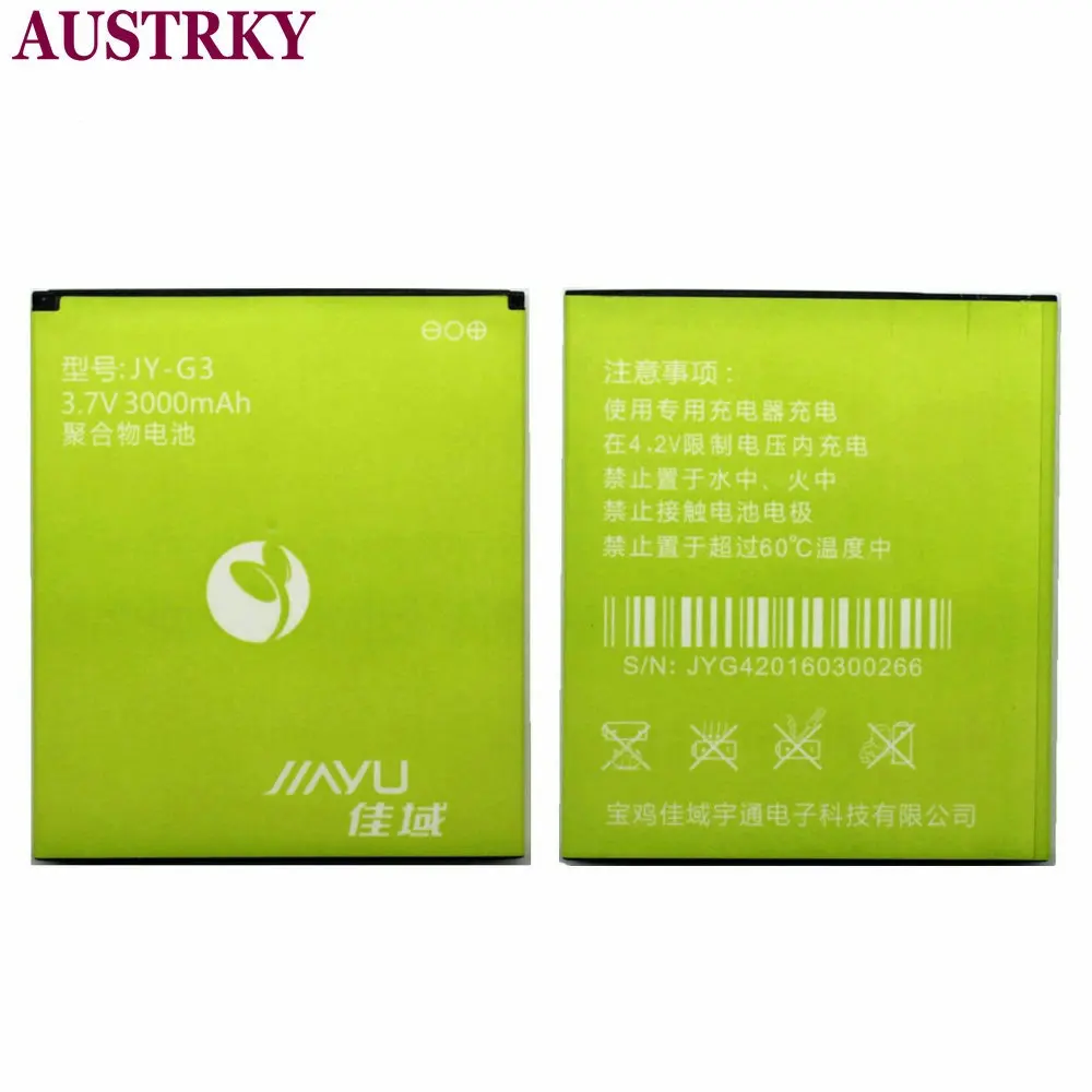 Аккумулятор JY-G3 3000 мА · ч для JIAYU G3 G3S G3C G3T | Запчасти мобильных телефонов