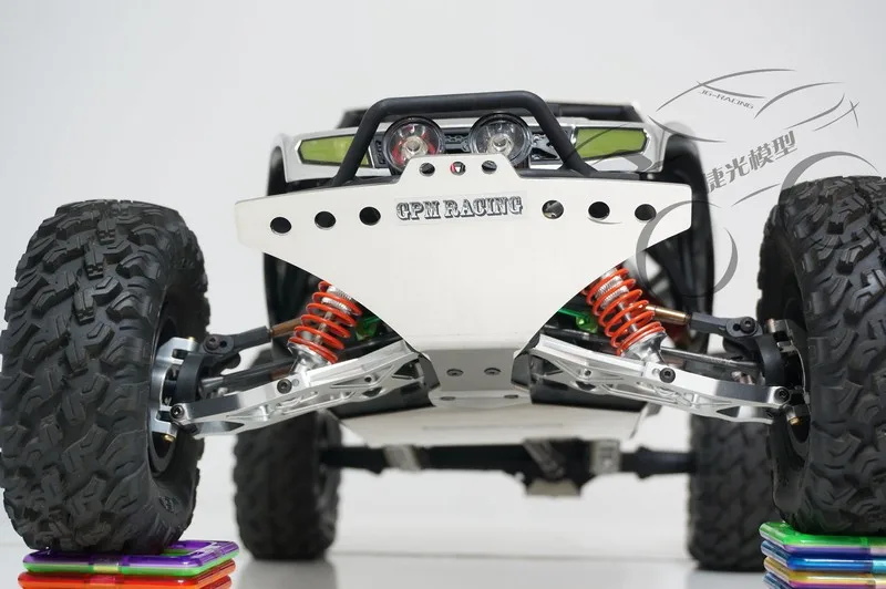 2 мм металлический передний бампер для AXIAL YETI 90026 90025 90050 | Игрушки и хобби