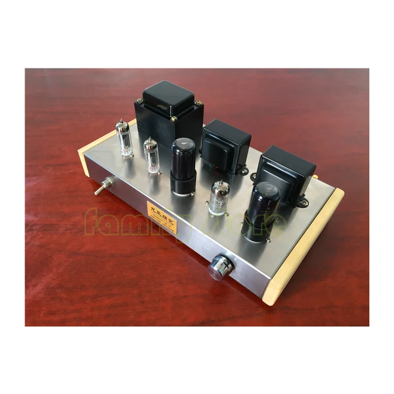 Красивый звук 6N2 + 6P6P роскошный ламповый усилитель DIY комплект двойной желчный