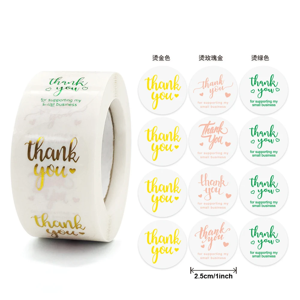 

50-500 шт., прозрачные круглые наклейки из ПВХ