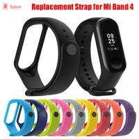 m4 replacement bracelet strap for mi band 4 smart watch multi color fashionable sports silicone straps waterproof accessories