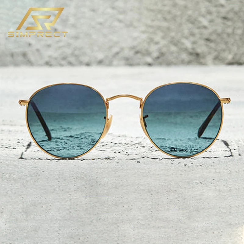 SIMPRECT 2020 Зеркало поляризационные очки солнцезащитные роскошь брендовые металл