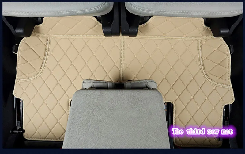 Высоко Качественные ковры! Специальные автомобильные коврики для Mercedes Benz R Class 6 7 мест W251-2006 Нескользящие водонепроницаемые коврики для автомобиля