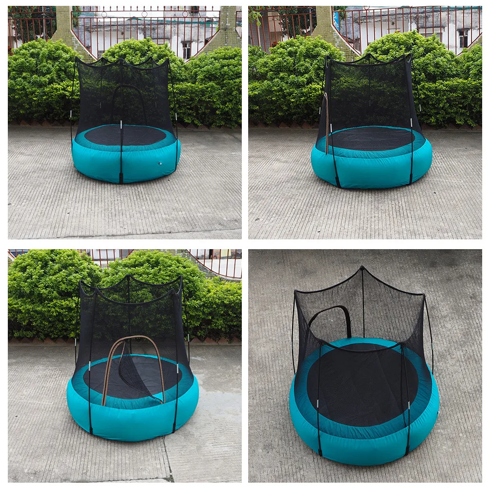 

Children's Inflatable Trampoline Portable Foldable Safe Jumping Fun Toy for Indoor Outdoor