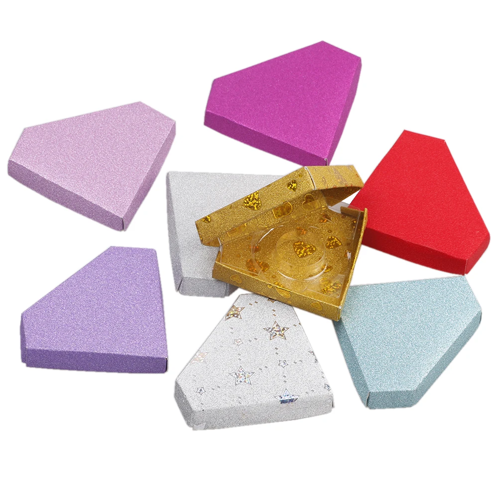 Оптовая продажа 24 шт. 3d мех норки ресницы упаковочная коробка с фокусным