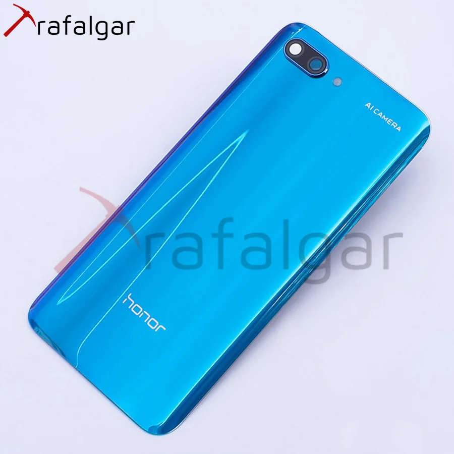 Крышка батарейного отсека для Huawei Honor 10 Задняя стеклянная крышка задняя панель